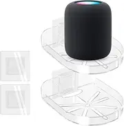 No Drill Camera Mount | Floating Monitor Shelf Adhesive - Security Wall Support Brackets for Bedroom Kitchen Living Room