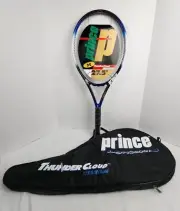 NOS Prince Thunder Cloud Longbody OS Tennis Racket (TC44F) w/ Cover