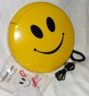 SMILEY FACE Disc TELEPHONE in BOX Vintage by Kash N Gold LTD