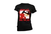 Metallica Womens/Ladies Kill Em All Tracks T-Shirt (Black) (L)