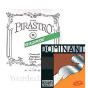 Chromcor Violin String Set Steel E/ Gift Dominant E Ball 2025 Special