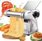 Electric Pasta Maker Noodle Maker Pasta Making Machine Dough Roller Cutter Thick
