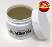 MIMOSA / ACACIA ORGANIC FLORAL WAX NATURAL 100% PURE 2 OZ
