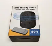 IndoorOutdoor Ultrasonic Anti-Barking Device w Remote Control Sonic Silencer NEW
