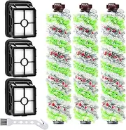 [Asdazrxy] 3 Pieces Replacement Filters and 3 Pieces Multi-Surface Brush Roll Pet Accessories for Bissell Crosswave 3-in-1 for Bissell CrossWave 1866 1785 2052 1713 2225N Vacuum Cleaner