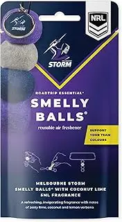 Smelly Balls Melbourne Storm Reusable Car Air Freshener Set