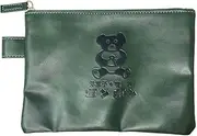 キリー&アソシエイツ(Kily&Associates) Killy & Associates Machikado Gallery Bonbon Flat Pouch, Green, Approx. 5.5 x 7.9 inches (14 x 20 cm)