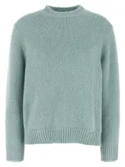 [Jil Sander] Jil Sander-Crewneck Sweater Maglioni Celeste-Donna 34DE