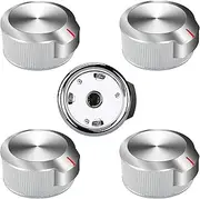 W11156487 W10823529 Replacement for Kit.chen-Aid Whirlpool Stove knobs, Replaces AP6285576 4546228 Oven Range Knobs, 5 Pack
