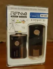 SMDV Wired & Wireless Shutter Release RF-905 Some Canon Pentax Cameras New