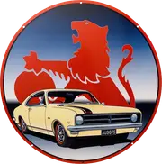 LARGE Holden Monaro GTS Metal Bar Sign Round Single Sided 560mm