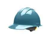 3-Rib C30 Cap Style Safety Hard Hat with 6-Point Ratchet Suspension and Cotto...
