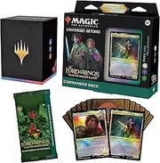 Magic the Gathering The Lord of The Rings Tales of Middle Earth Commander Deck White/Black/Green Food and Fellowship (SD2)