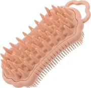 Healeved Silicone Scalp Scrubber Brush Ergonomic Exfoliating Shower Tool for Deep Cleansing Refreshing Scalp Experience Durable Comfortable Design for All Skin