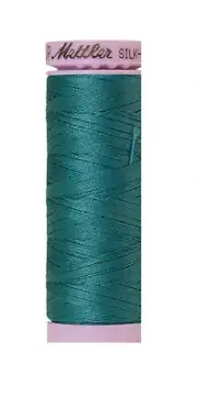 Mettler Silk-Finish 50wt Solid Cotton Thread 164yd/150M Caribbean #9105-1472