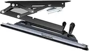 Universal TV Bracket Adjustable Ceiling TV Mount Bracket - Motorised TV Bracket Motorised TV Ceiling Mount with Remote and Switch Control Motorised TV Lifter for 32-65 Inch TVs (Black)