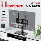 Table Top TV Stand Desktop Mount Bracket 37"-55" Monitor Adjustable Universal