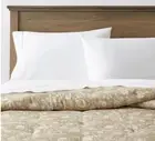 Threshold Floral Print Trad Cotton Voile Lofty Quilt Green Queen