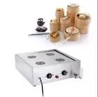 Commercial Electric Steamer Breakfast Shop Bun Steam Machine Steam Bun stove