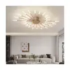 ziidoo Modern Ceiling Light, 28 Lights Metal Firework Designed Chic Led Light...
