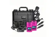 Oricom DTXTP600 5 Watt IP67 Waterproof Handheld UHF CB Radio Trade Pack - Pink