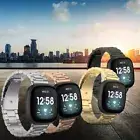 Stainless Steel Replacement Watch Band Strap for Fitbit Versa 3/Versa 4/Sense 2