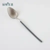 在飛比找momo購物網優惠-【hoi! 好好生活】星湛不鏽鋼餐匙 深灰色