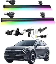 BJOHQ Electric Running Boards Compatible for Kia Sportage 2021-2025 with Light, SUV, Off-Road & Pickup Trucks - Retractable Truck Steps & Nerf Bars