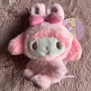 Sanrio My Melody Easter Rabbit Costume Plush Keychain Stuffed Toy New Japan
