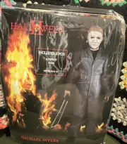 Michael Myers Halloween 2 Costume Youth Size Medium 8-10 Jumpsuit & Mask NEW