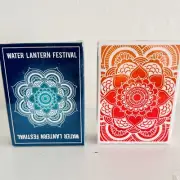 Water Lantern Festival Playing Cards & Conversation Cards