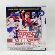 2022 TOPPS MINI MLB Factory Sealed Box! Topps Online Exclusive: Search for Autos