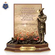 Lest We Forget ANZAC Sculptured Tribute