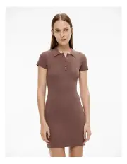 [Witchery] Polo Mini Dress in Peppercorn