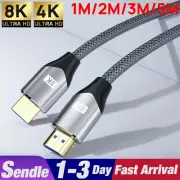 HDMI Cable V2.1 V2.0 8K 4K Ultra HD XBOX PS4 PS5 TV High Speed HEC ARC Premium