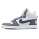 Nike 休閒鞋 Wmns Court Borough Mid Prem 白 灰藍 女鞋【ACS】 844907-005