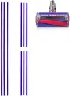 Soft Plush Strips for Dyson V6 V7 V8 V10 V11 Vacuum Cleaner Soft Roller