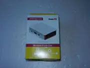 new Cana case kit for raspberry PI 3 B+ white / Red Raspberry Pi not included