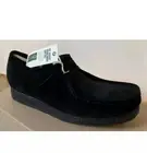 Clarks Originals WALLABEE ICTD Ladies Black Suede Leather Shoes UK 5 D EU 38