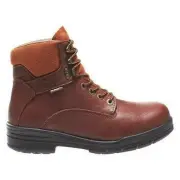 Wolverine Mens 6 Inch Work Boot Steel Toe Brown Leather Size 13 EH Oil Resistant