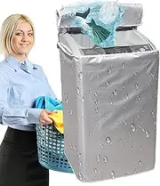 Washing Machine Cover - Washer and Dryer Covers | Dryer Top Protector | Washers Covers Dryers Cover Durable Waterproof Fabric | Fit Most Top Load or Front Load Washers/Dryers, All Weather Protection