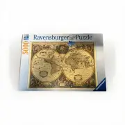 5000 pcs jigsaw puzzle: Antique World Map (Original, Maps) (Ravensburger 174119)