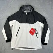 Under Armour Jacket Mens XL Black White UA Unstoppable Gore Tex Windstopper NEW