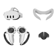 Silicone Controller Cover Case+Face Cover+Handle Case for 3 VR8431