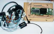 Adaptec ASR-71605 16-Port 6Gb/s 1GB SATA PCIe RAID + 8643 TO sata*4 cable