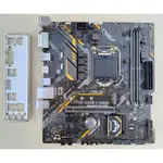 ASUS TUF B360M-E GAMING/DDR4/1151-8、9/HDMI/M.2/附擋板/30日保固