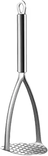 Yardwe Tools Manual Potato Crusher Pumpkin Masher Kitchen Gadgets Kitchen Masher Kitchen Supplies Pressed Garlic Potato Masher Garlic Peeler/Garlic Masher Mashed Potatoes Stainless Steel