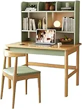 Kids Desk and Chair Set,Wooden Children Study Desk Chair,Children Study Desk Chair with Storage Shelves and Drawers, Suitable for Reading,Drawing and Learning (Color : Multi-Colored 2, Size : 70x45x