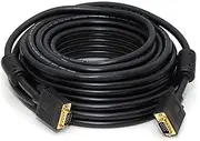 Monoprice 50ft Super VGA M/M CL2 Rated (for in-Wall Installation) Cable w/Ferrites (Gold Plated)