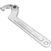 C Spanner Tool Motorbike Bike Coilover Spanner Adjustable Hook Wrench 7"/19-51mm
